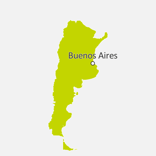 Map of Argentina