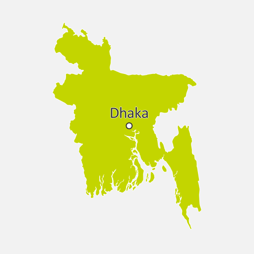 Map of Bangladesh