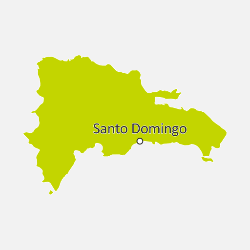 Map of Dominican Republic