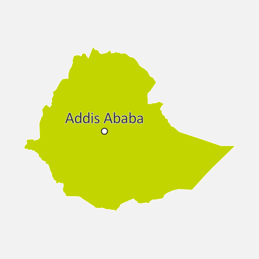 Map of Ethiopia