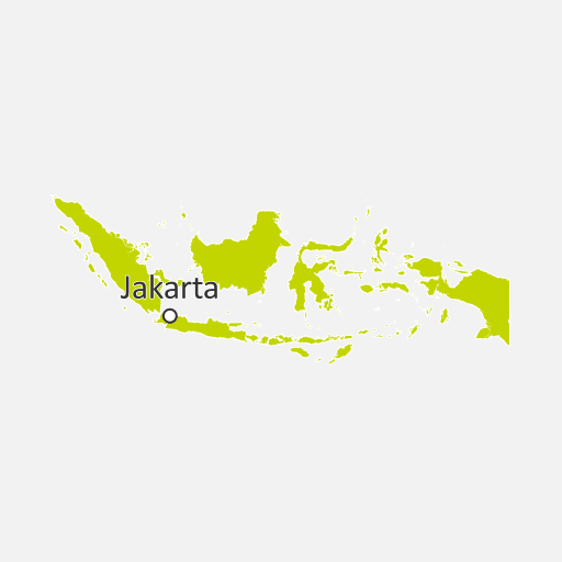 Map of Indonesia