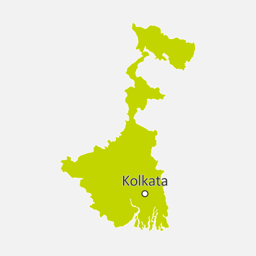 Map of West Bengal