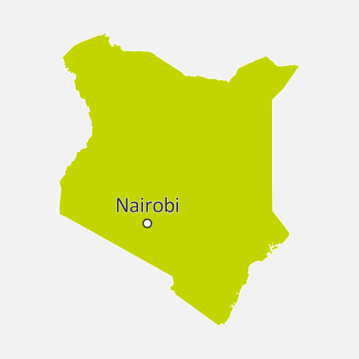 Map of Kenya