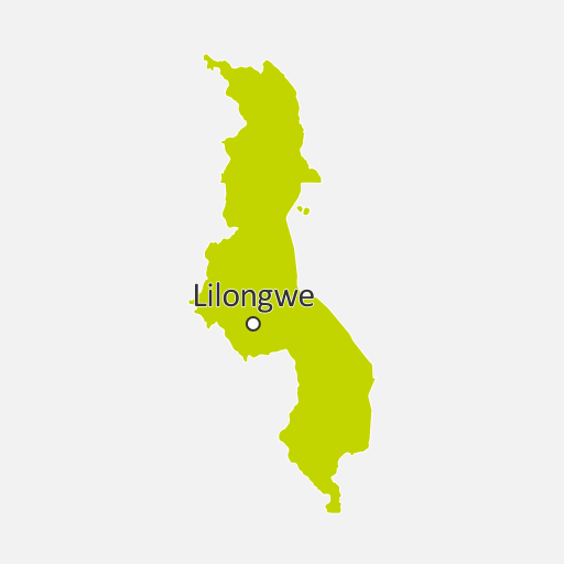 Map of Malawi