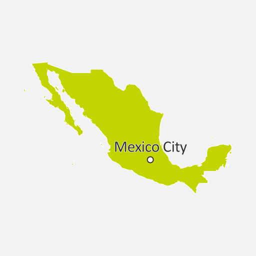 Map of Mexico