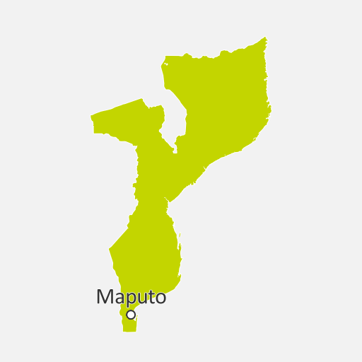 Map of Mozambique