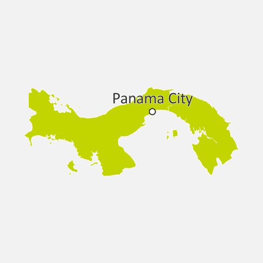 Map of Panama