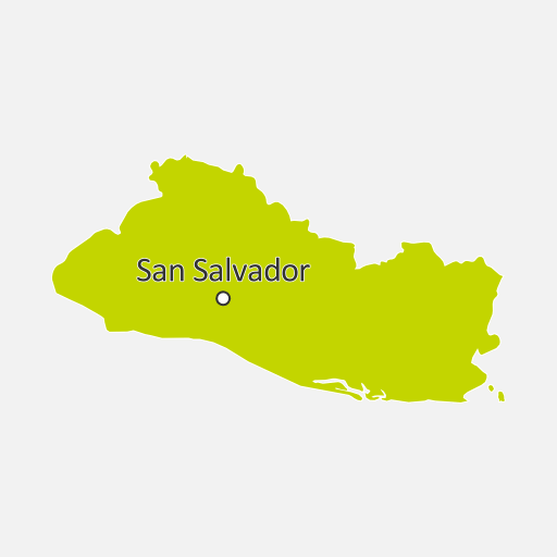 Map of El Salvador