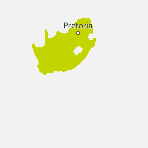 Map of South Africa